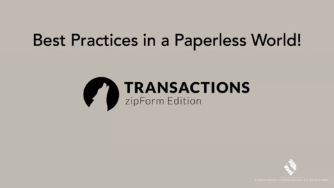 zipForm Paperless